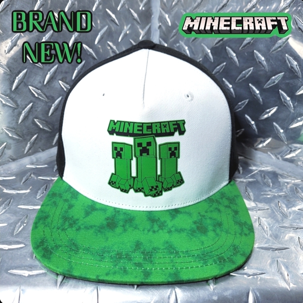 2FOR$40 Minecraft creepers youth snapback